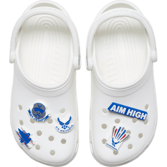 Crocs Armed Forces US Air Force 5Pck Jibbitz Shoe Charm