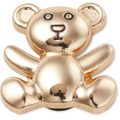 Crocs Gold Teddy Bear Jibbitz Shoe Charm