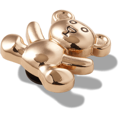 Crocs Gold Teddy Bear Jibbitz Shoe Charm