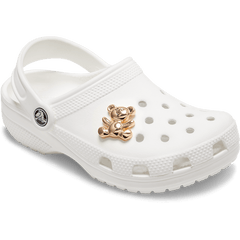 Crocs Gold Teddy Bear Jibbitz Shoe Charm