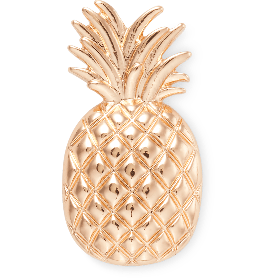 Crocs Gold Pineapple Jibbitz Shoe Charm