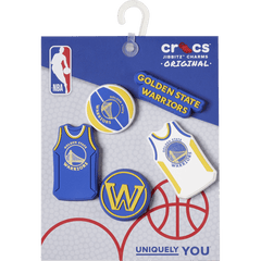 Crocs NBA Golden State Warriors 5 Pack Jibbitz™ charms