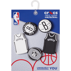 Crocs NBA Brooklyn Nets 5 Pack Jibbitz™ charms