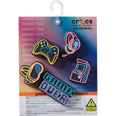 Crocs Lights Up Neon Gamer 5 Pack Jibbitz™ charms