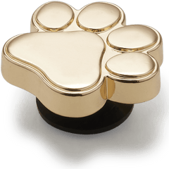 Crocs Gold Dog Paw Jibbitz™ charms