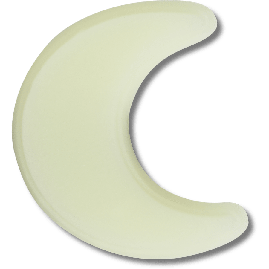 Crocs Glow In The Dark Crescent Moon Jibbitz™ charms