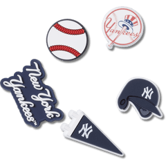 Crocs MLB New York Yankees 5 Pack Jibbitz™ charms
