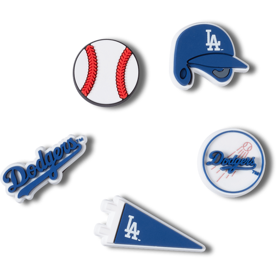 Crocs MLB Los Angeles Dodgers 5pck Jibbitz™ charms