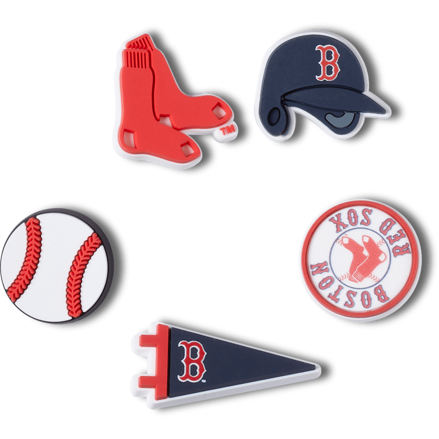 Crocs MLB Boston Red Sox 5pck Jibbitz™ charms