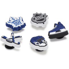 Crocs NHL® Toronto Maple Leafs® 5 Pack Jibbitz™ charms