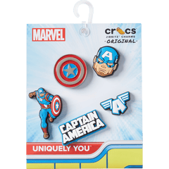 Crocs Captain America 5 Pack Jibbitz™ charms