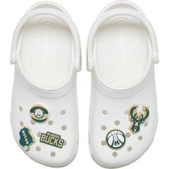 Crocs NBA Milwaukee Bucks 5 Pack Jibbitz™ charms