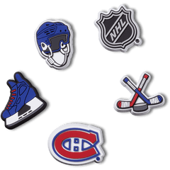 Crocs NHL® Montreal Canadiens® 5 Pack Jibbitz™ charms