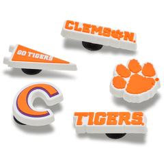 Crocs Clemson Univ 5 Pack Jibbitz™ charms