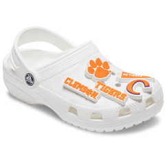 Crocs Clemson Univ 5 Pack Jibbitz™ charms