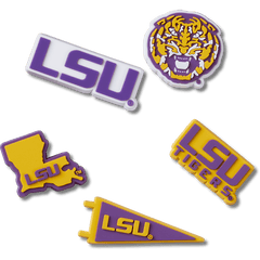 Crocs LSU 5 Pack Jibbitz™ charms