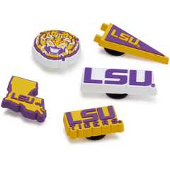 Crocs LSU 5 Pack Jibbitz™ charms