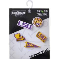 Crocs LSU 5 Pack Jibbitz™ charms