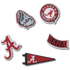 Crocs University of Alabama 5 Pack Jibbitz™ charms