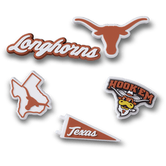 Crocs University of Texas 5 Pack Jibbitz™ charms