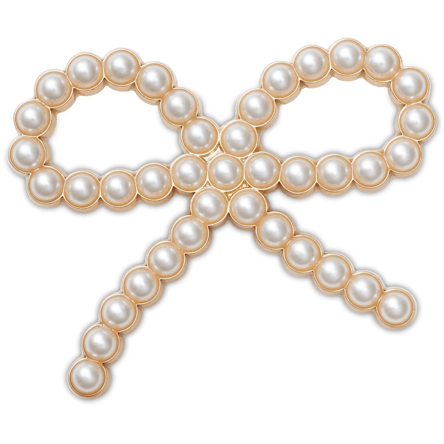 Crocs Pearl Bow Jibbitz™ charms