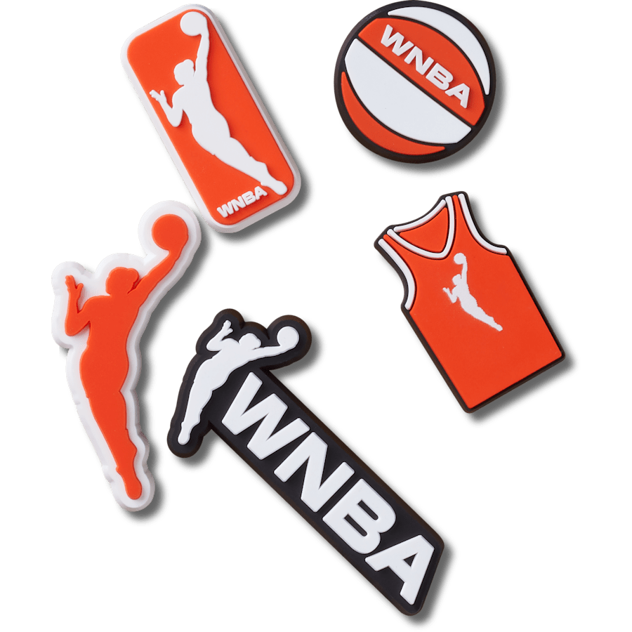 Crocs WNBA 5 Pack Jibbitz™ charms