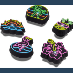 Crocs Lights Up Neon 5 Pack Jibbitz™ charms