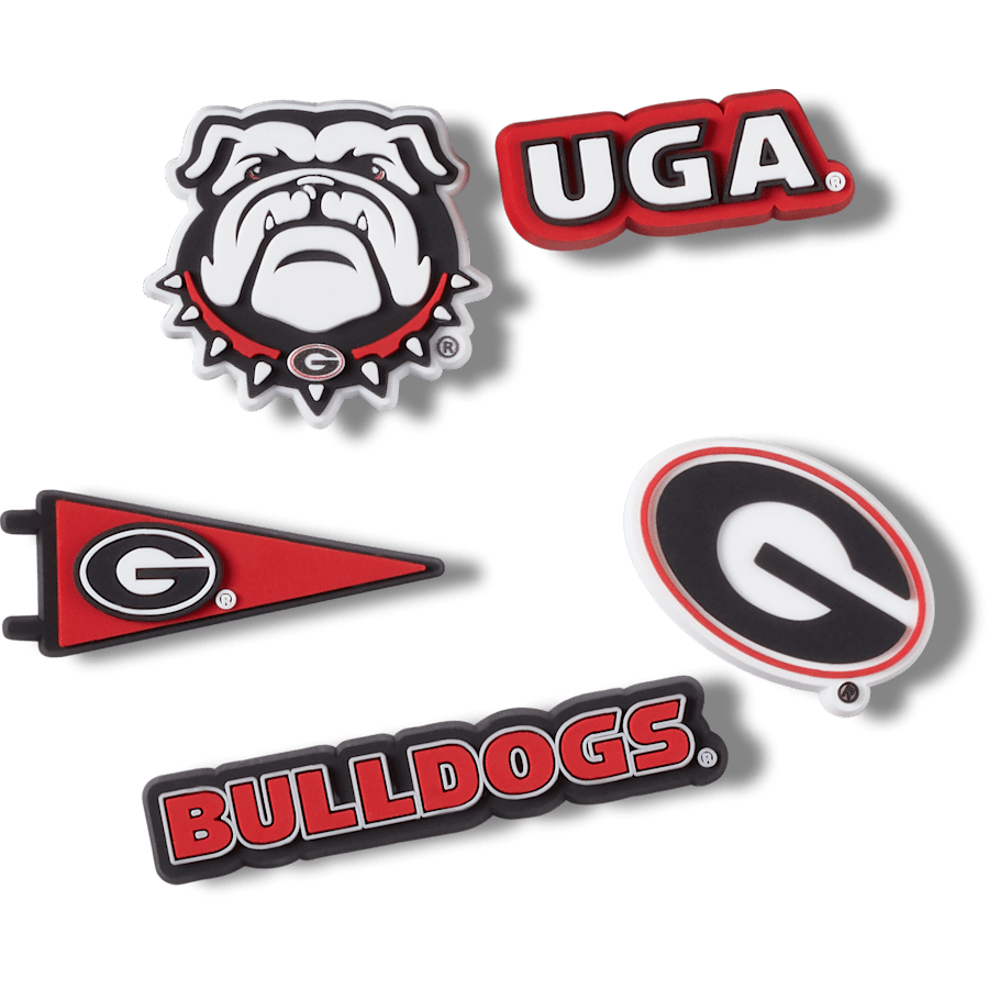 Crocs University of Georgia 5 Pack Jibbitz™ charms