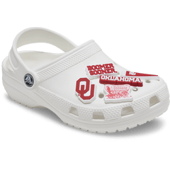 Crocs Univ of Oklahoma 5 Pack Jibbitz™ charms