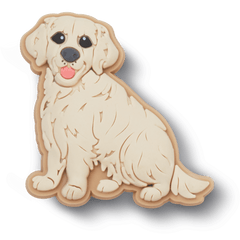 Crocs b'Golden Retriever Puppy Jibbitz Shoe Charm