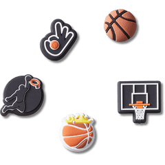 Crocs Basketball Team 5 Pack Jibbitz™ charms
