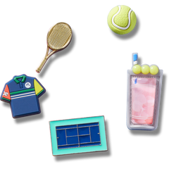 Crocs Day at The Tennis Court 5 Pack Jibbitz™ charms