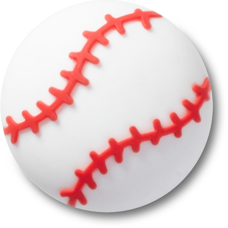 Crocs Textured Baseball Jibbitz™ charms