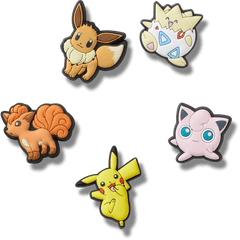 Crocs Pokemon Character 5 Pck Jibbitz™ charms