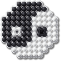 Crocs Beaded Ying and Yang Jibbitz™ charms