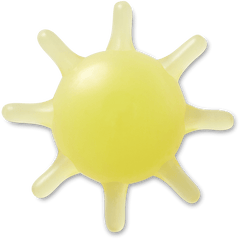 Crocs Squish Filled Sunshine Jibbitz™ charms