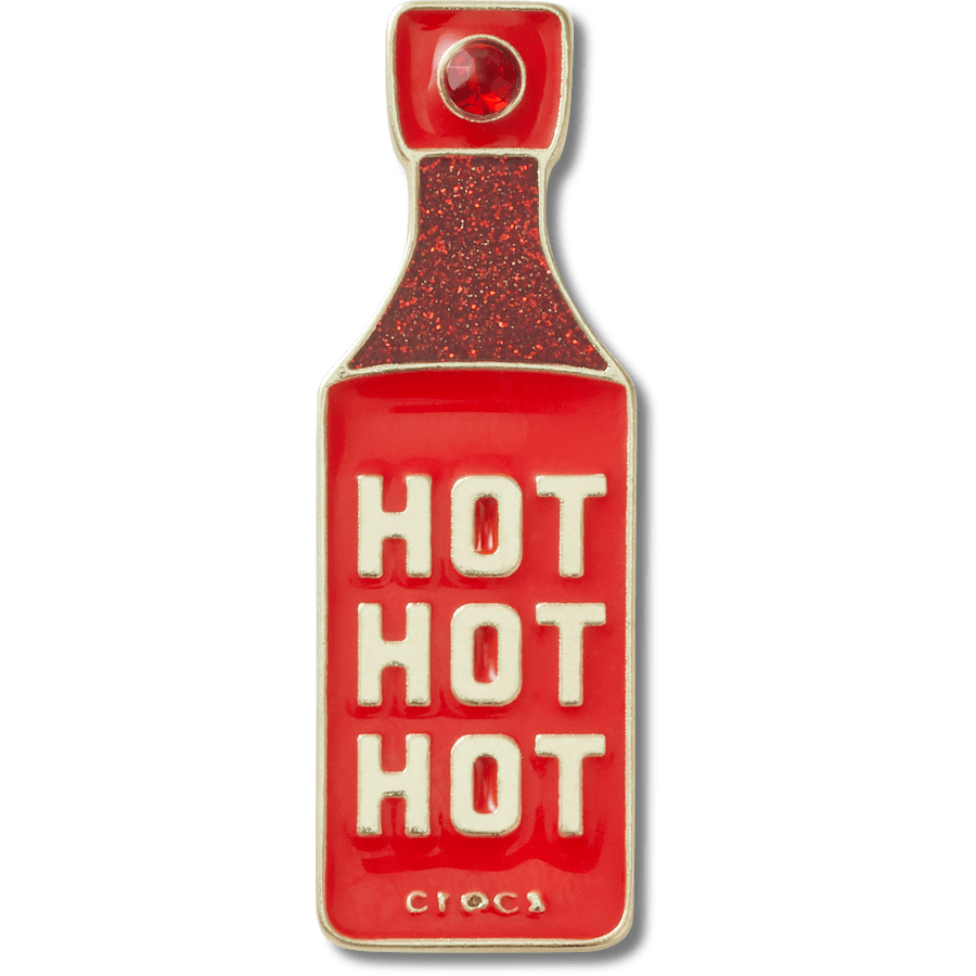 Crocs Gold Hot Hot Hot Sauce Jibbitz™ charms