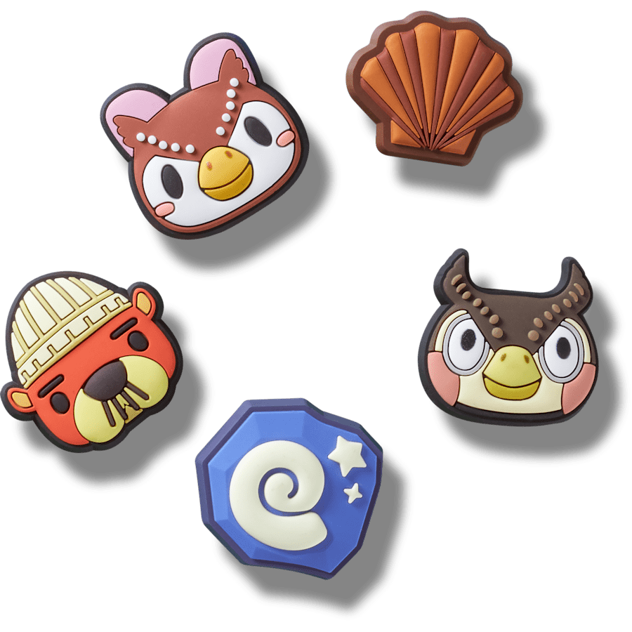 Crocs Animal Crossing Collector 5 Pack Jibbitz™ charms