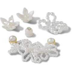 Crocs White Pearl Beaded 5 Pack Jibbitz™ charms