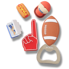 Crocs Tailgate 5 Pack Jibbitz™ charms