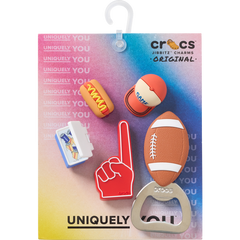 Crocs Tailgate 5 Pack Jibbitz™ charms