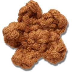 Crocs Crafted Crochet Brown Star Jibbitz™ charms