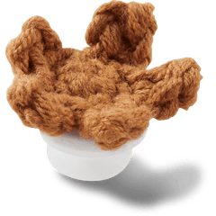 Crocs Crafted Crochet Brown Star Jibbitz™ charms