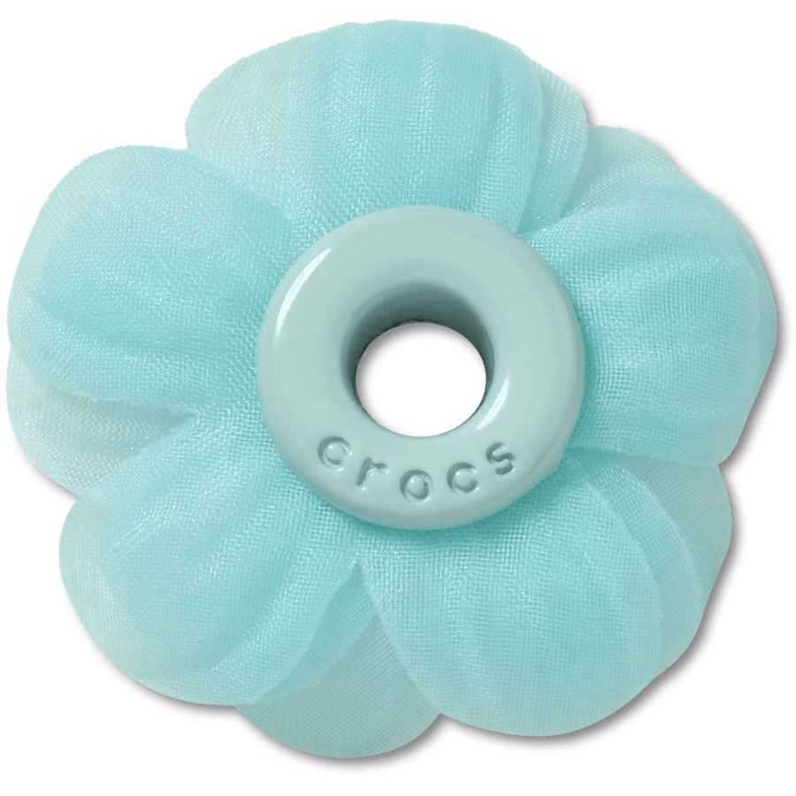 Crocs Blue Chiffon Grommet Jibbitz™ charms