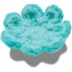 Crocs Crochet Blue Flower Jibbitz™ charms