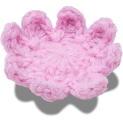 Crocs Crochet Light Pink Flower Jibbitz™ charms