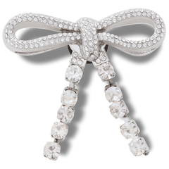 Crocs Silver Gem Bow Jibbitz™ charms