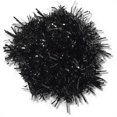 Crocs Black Tinsel Pom Jibbitz™ charms