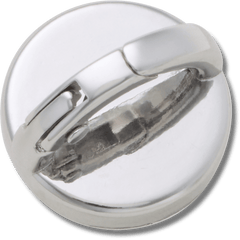 Crocs Silver Interchangeable Stud Jibbitz™ charms