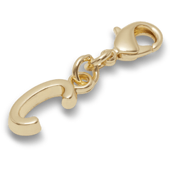 Crocs Gold Letter C Charm Jibbitz™ charms